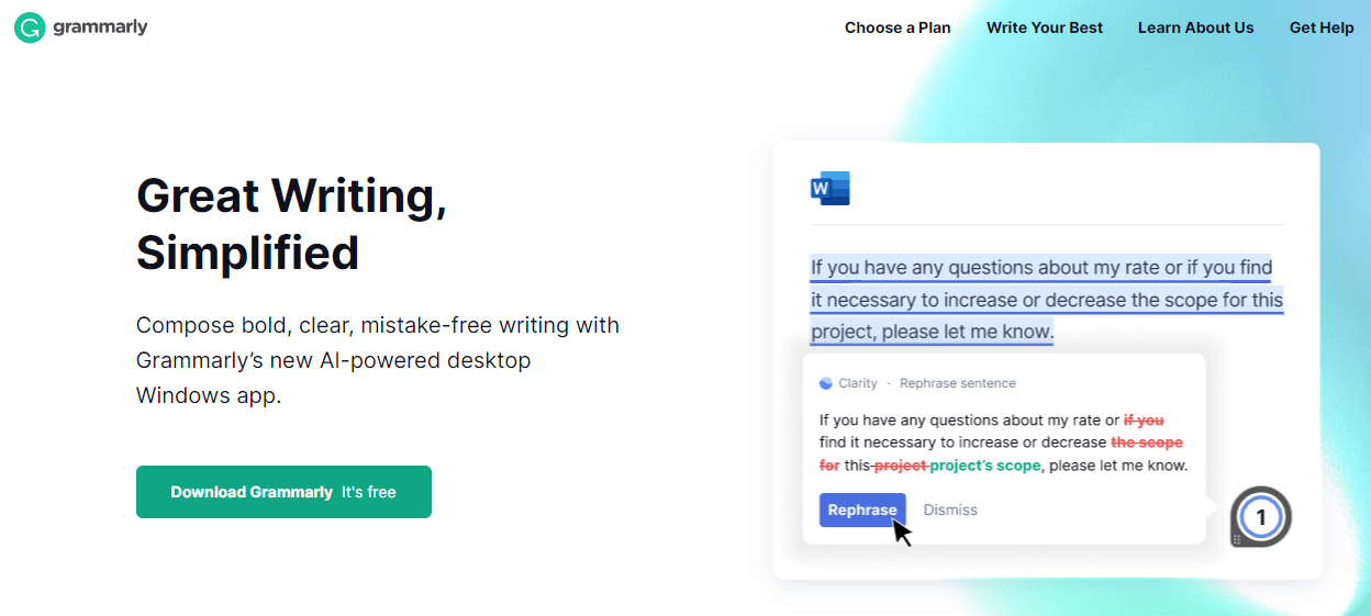 beranda grammarly